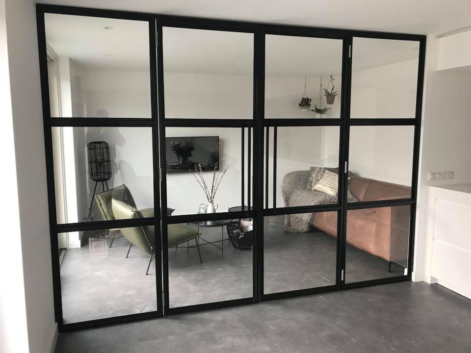 Binnendeur glas