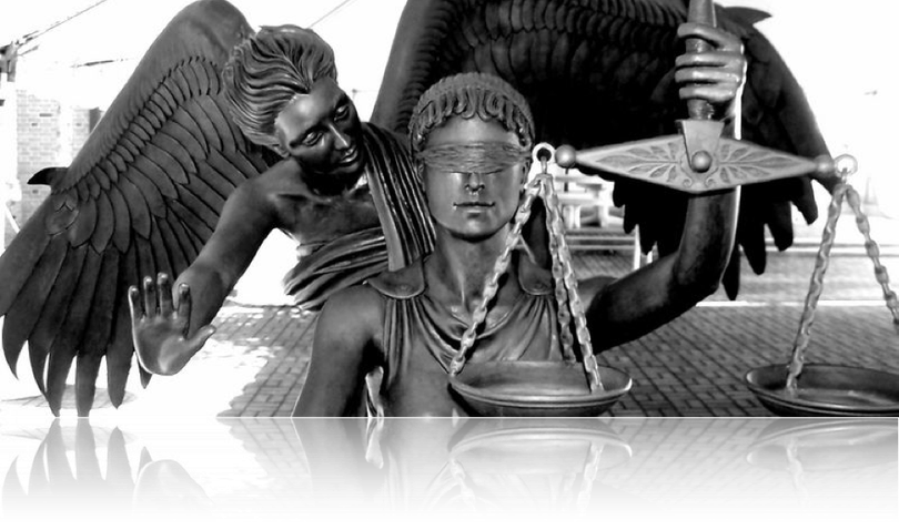 Statue representing justice