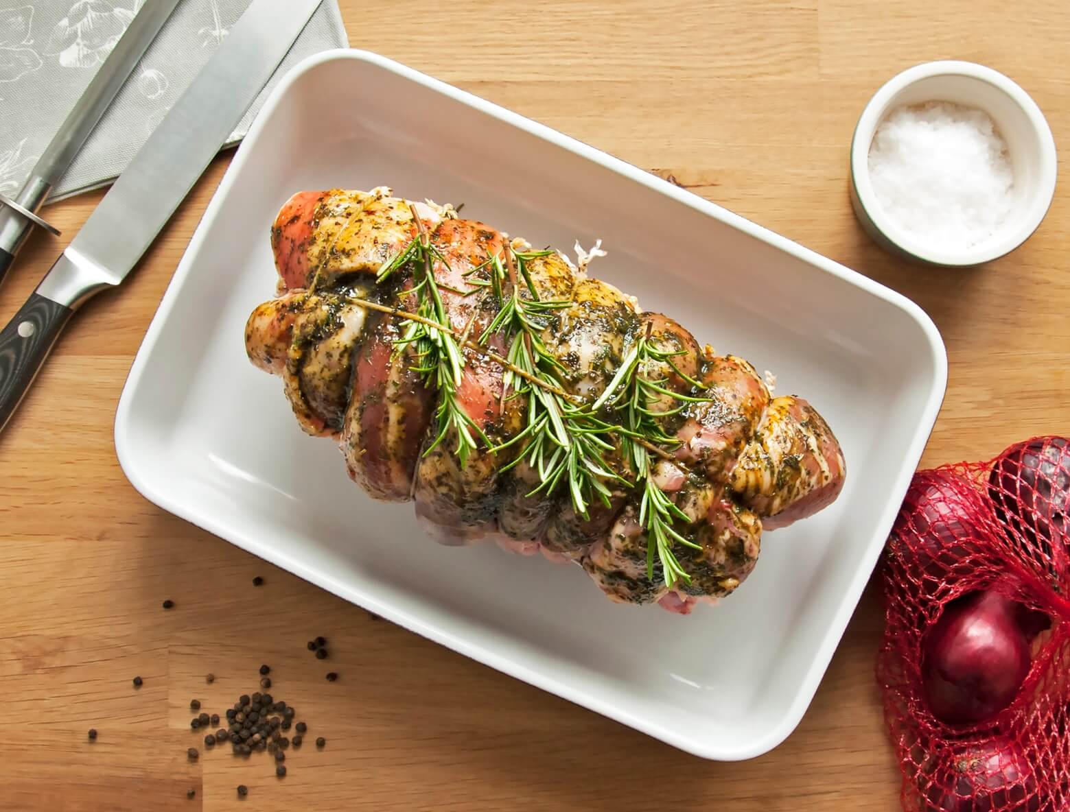 Italiaanse runderrollade