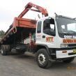 back loader truck