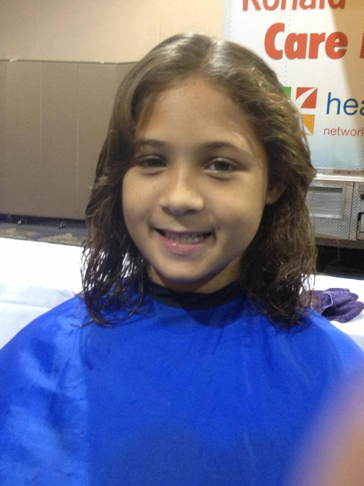 Girl Having Haircut — Fort Myers, FL — Rumours Hair Design