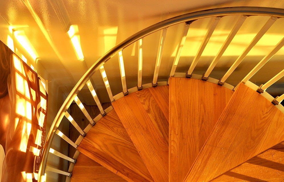 Wooden Stair — Fort Myers, FL — Rumours Hair Design