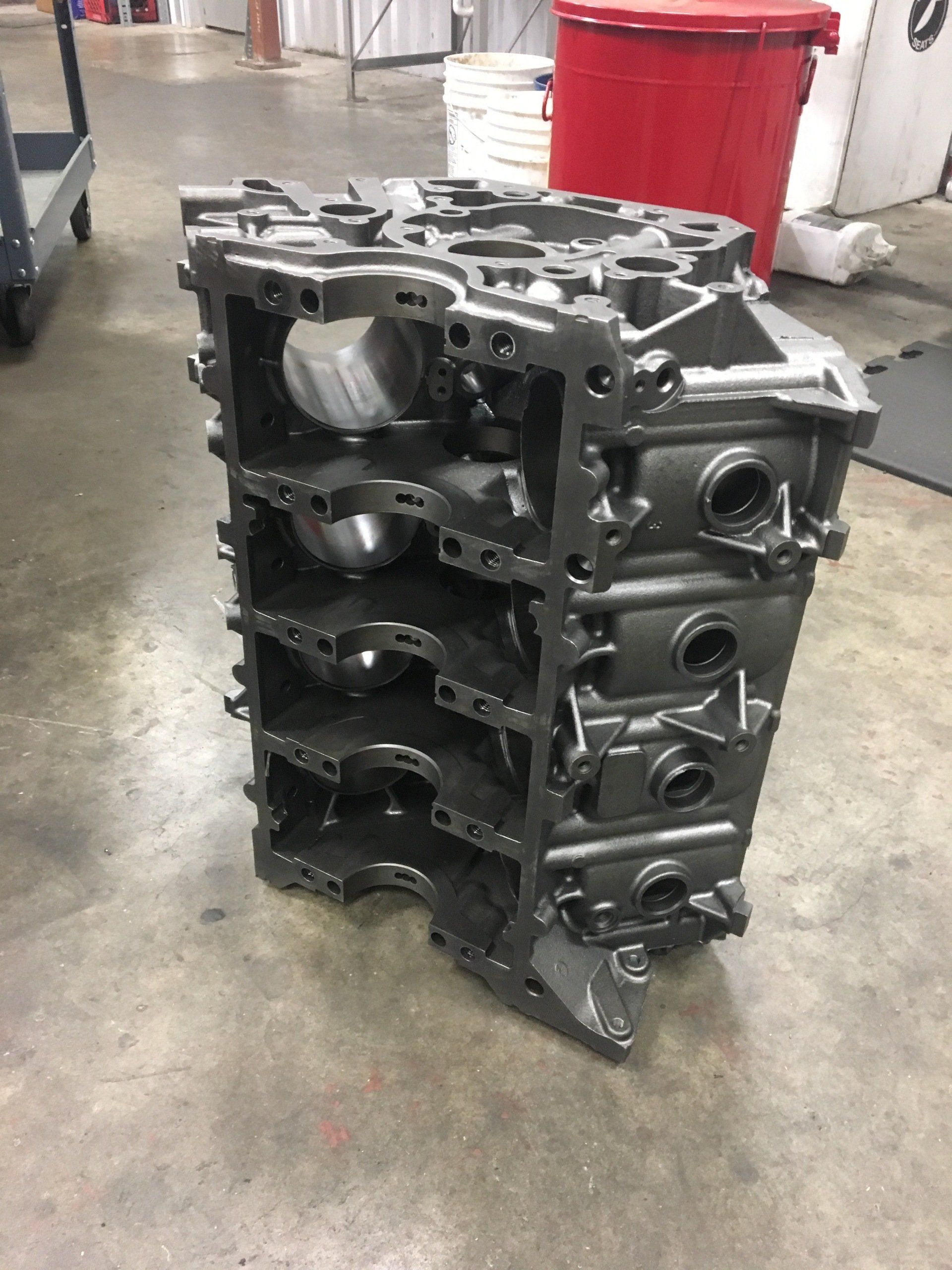 Caterpillar V12 after