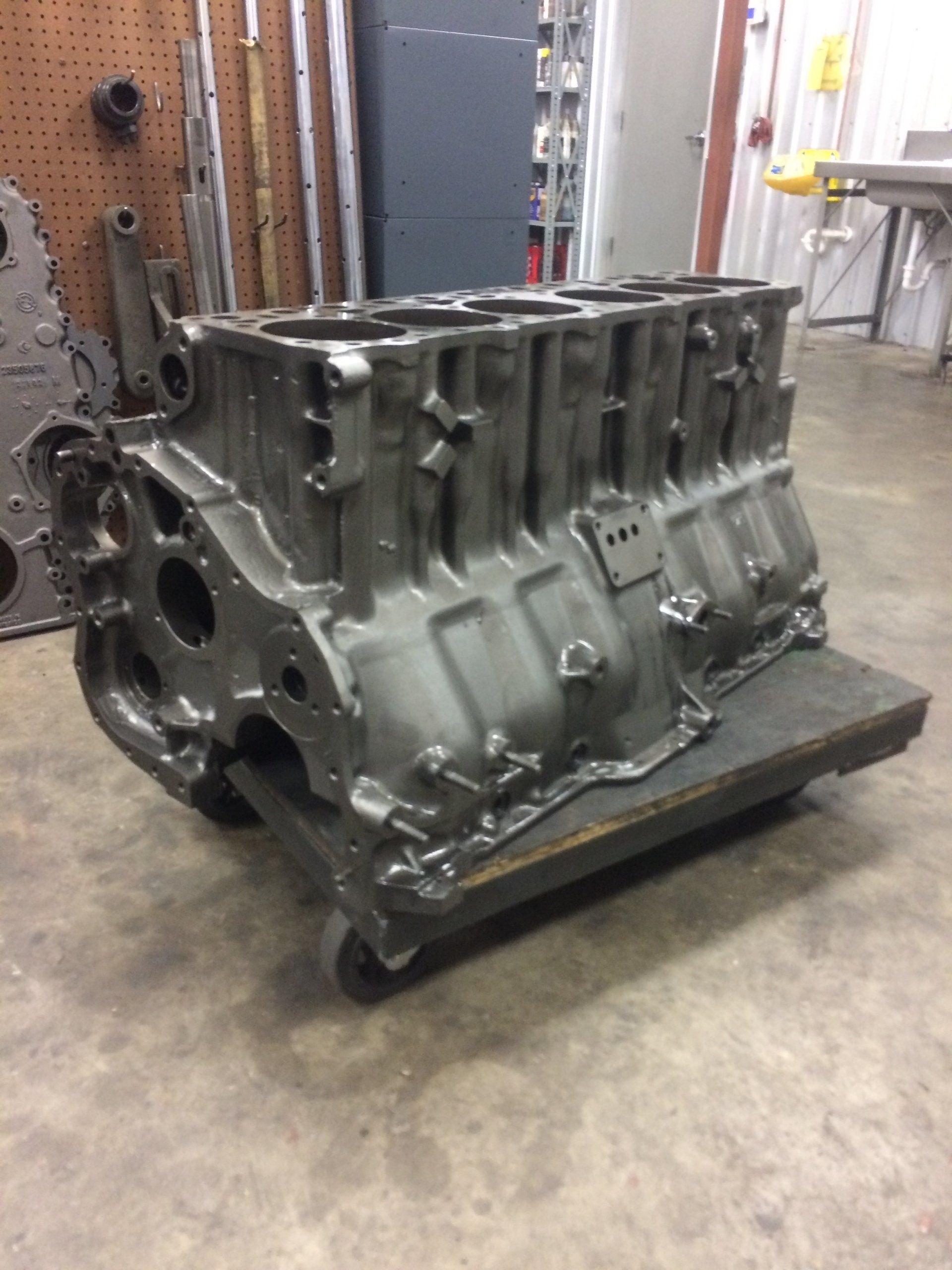 Caterpillar C15 Cylinder Block after