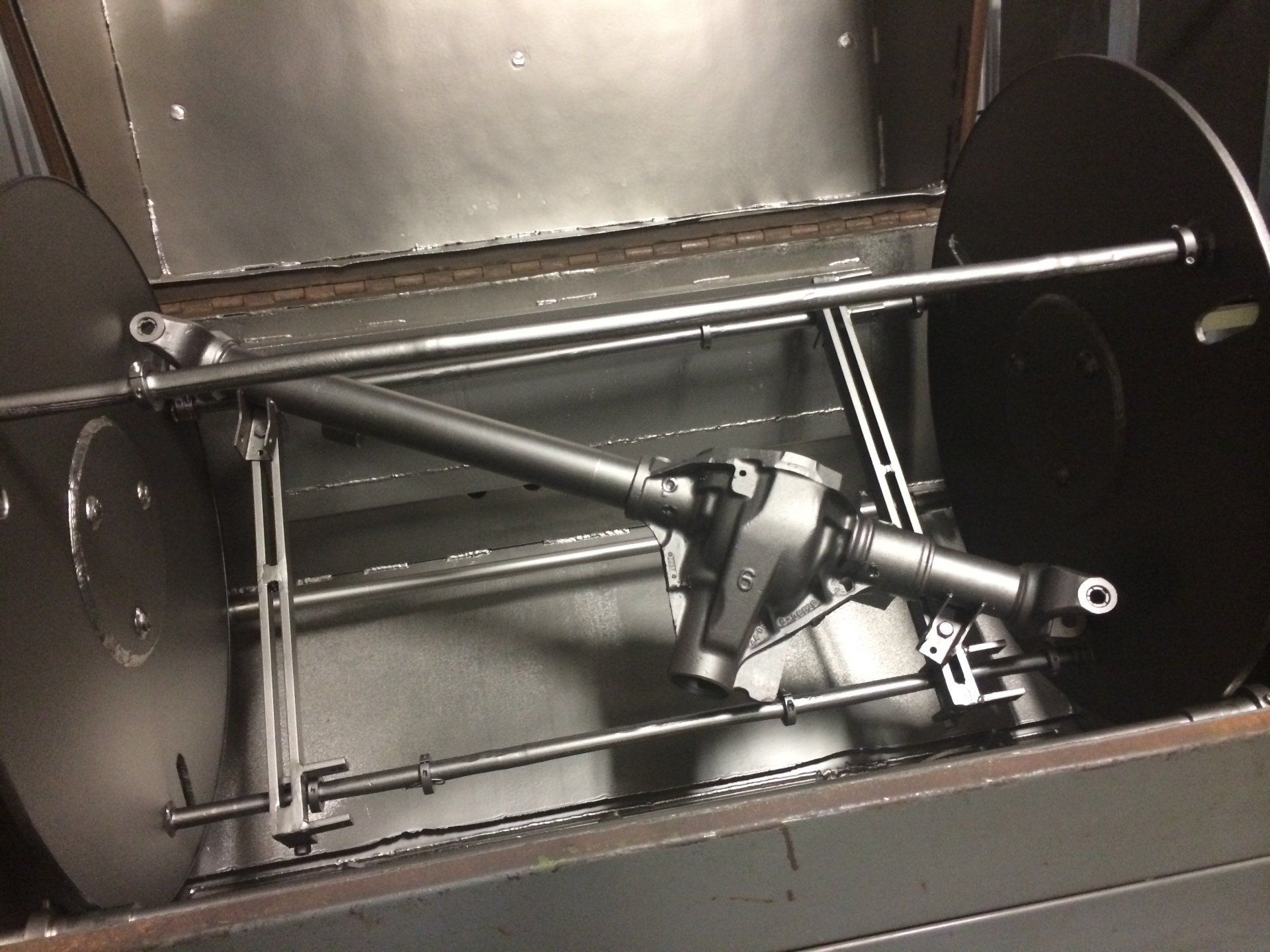 axle housing after