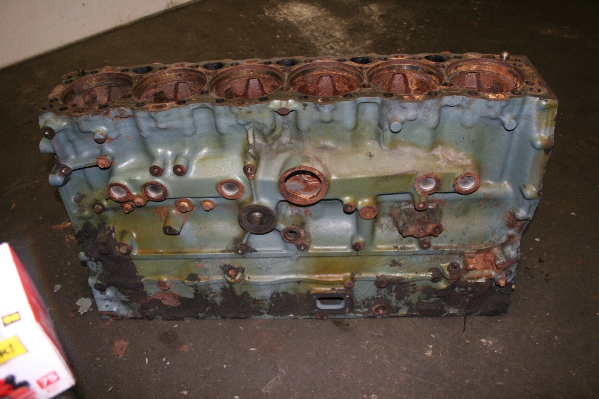 Caterpillar C15 Cylinder Block before