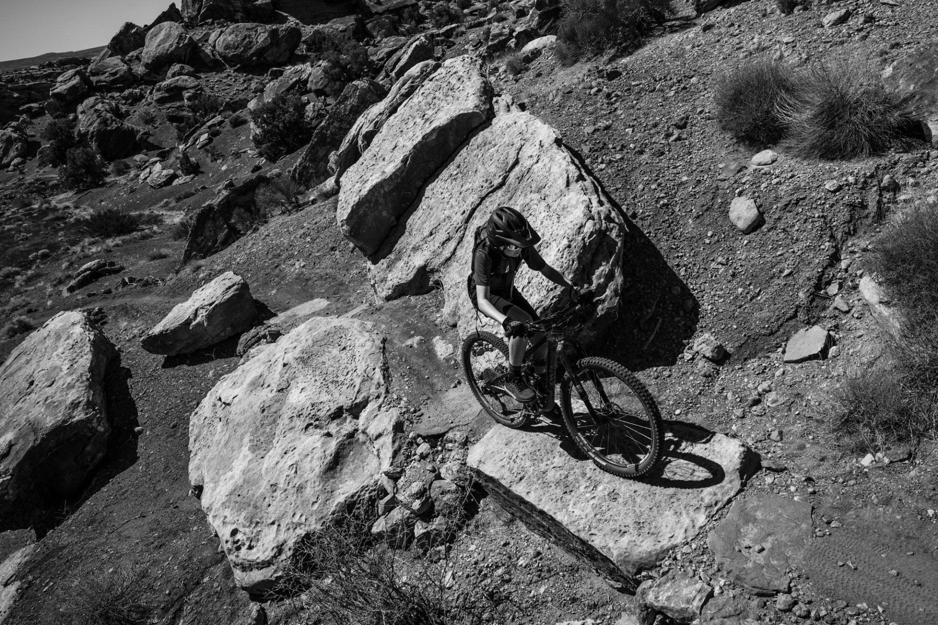 mountain biking, moab, utah