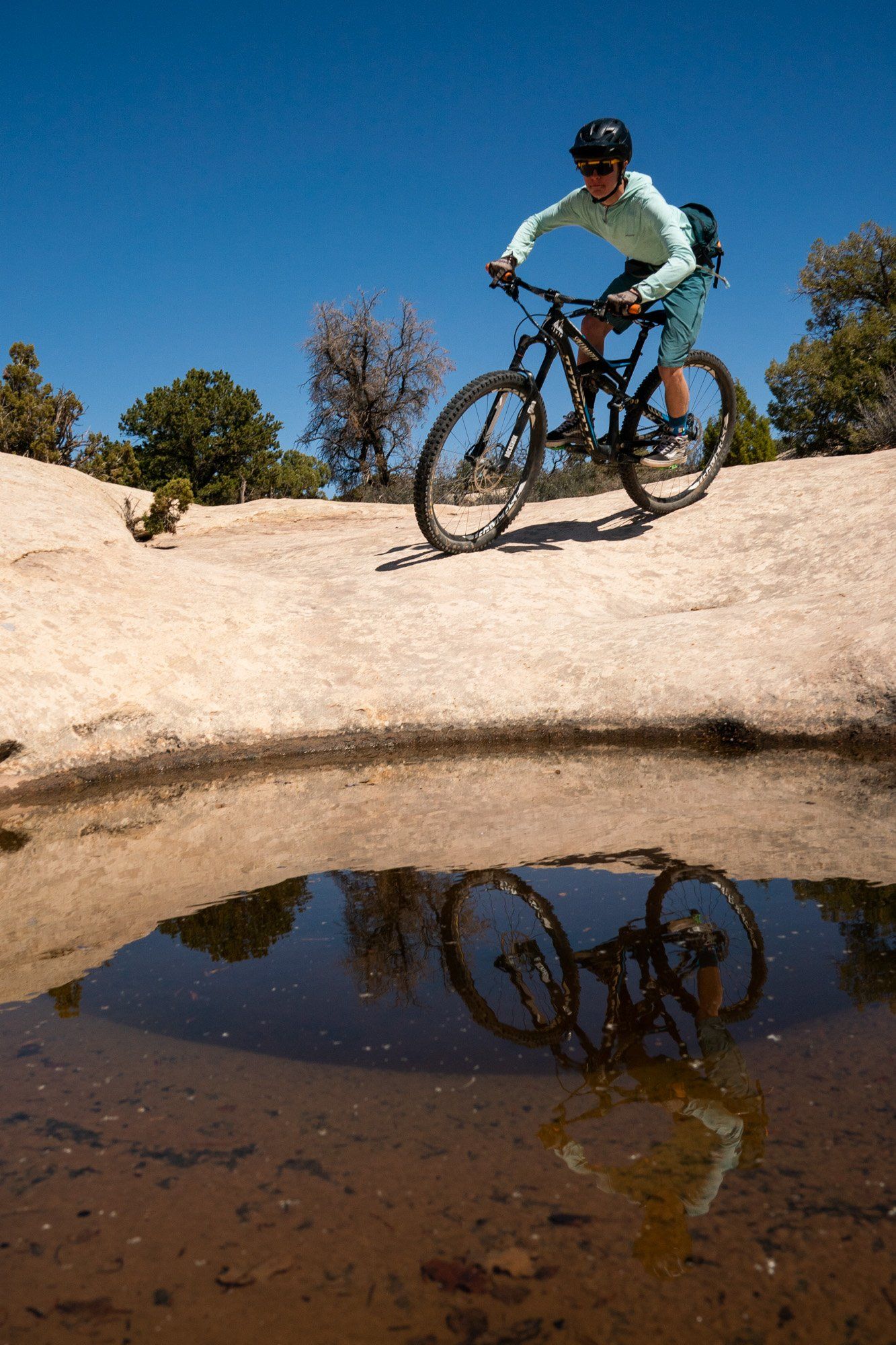 mountain biking, moab, utah