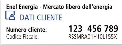 lettura bolletta energia