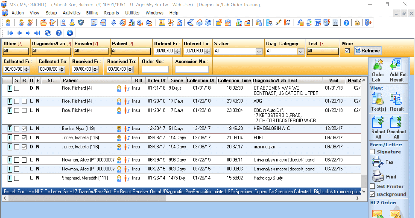 Lab Order Software
