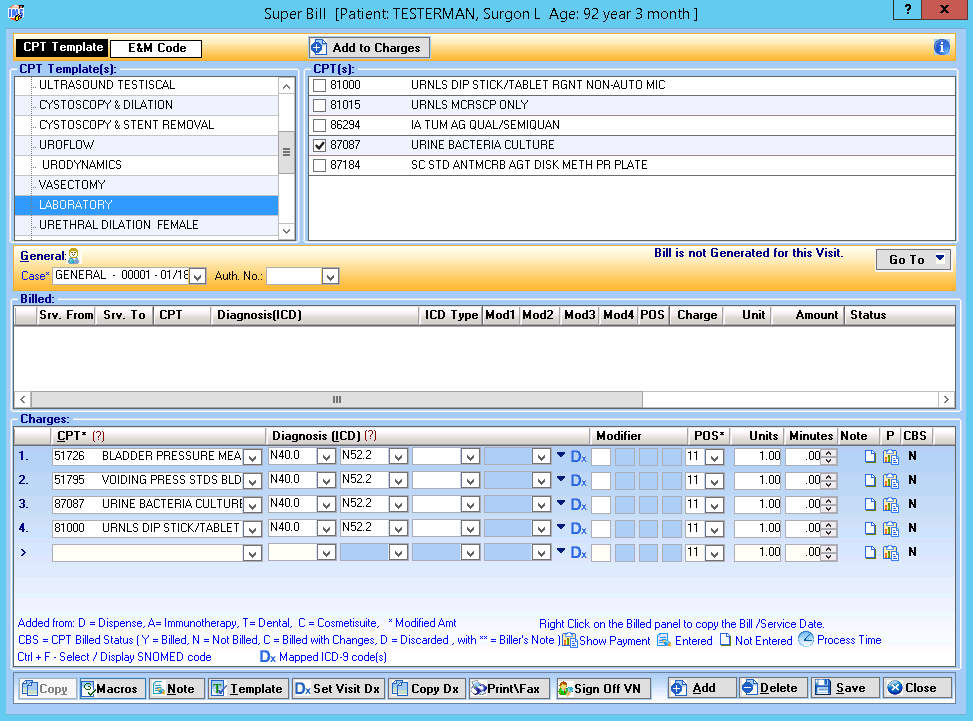 urology ehr software