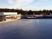 single ply roof