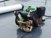 Roof installation equipment