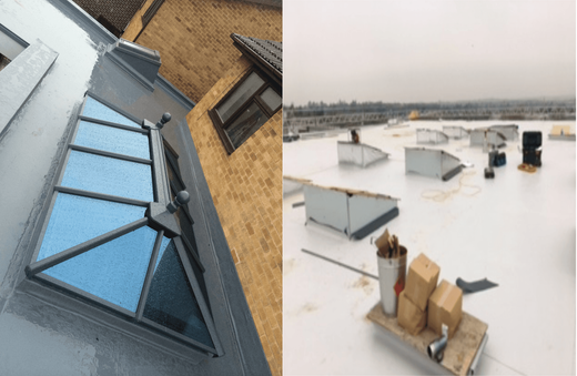 Skylight installation