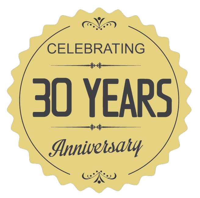 30 years anniversary 