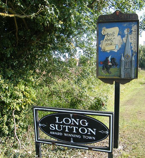 Long Sutton sign board