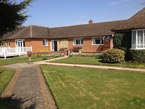 Beautiful lawn in the care home