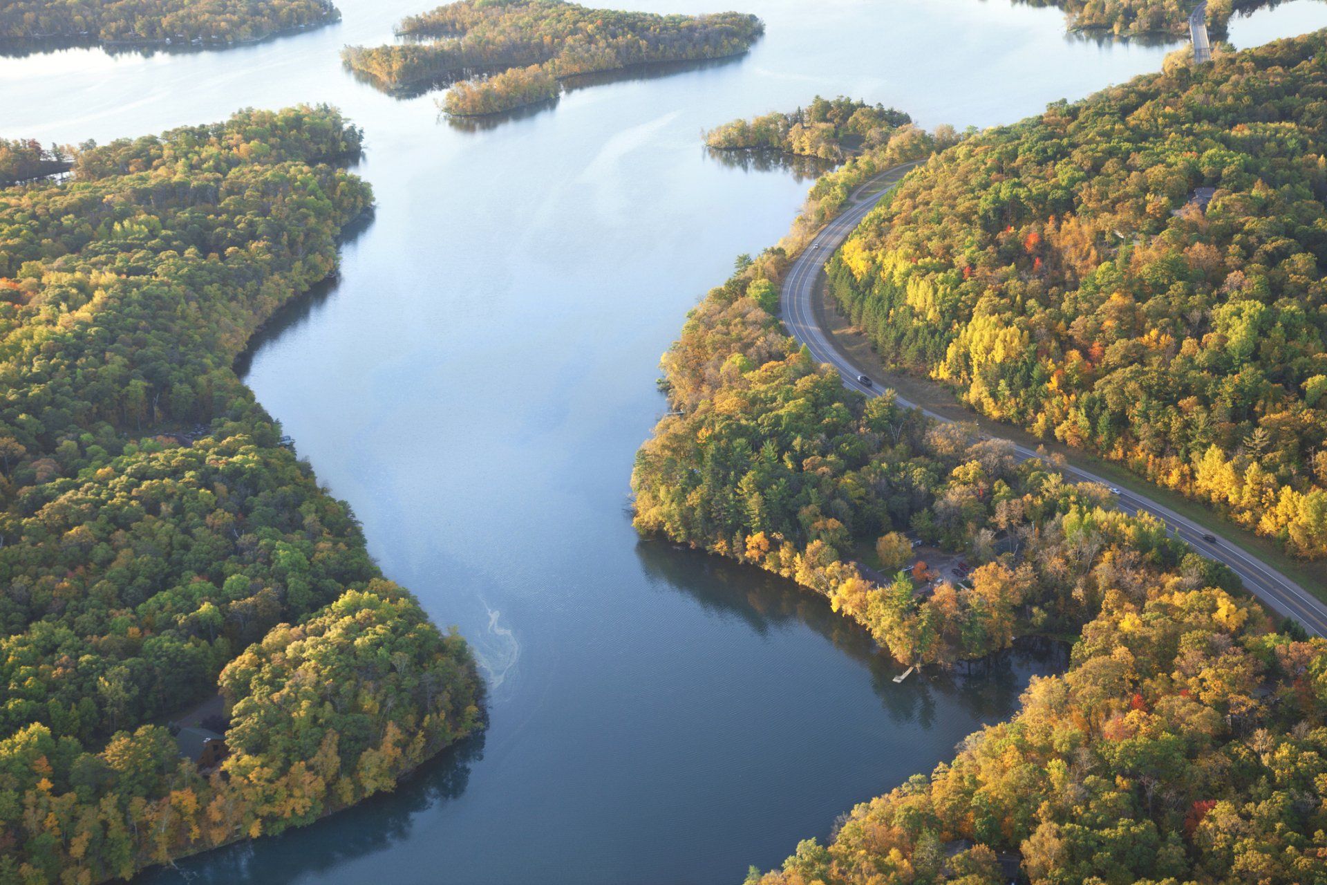 Curving Road Along Mississippi River — Gulfport, MS — Bed, Breakfast and Beyond