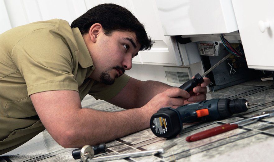 repair work being carried out