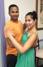 happy couple