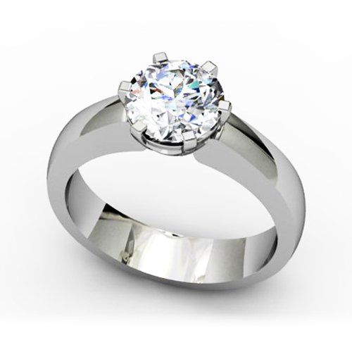 platinum engagement ring