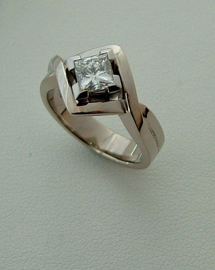 Diamond Engagement ring. Original Mason Carter