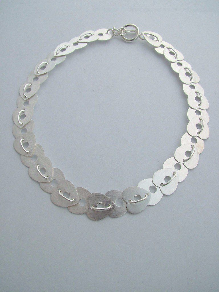 Fancy Silver Chain Necklace