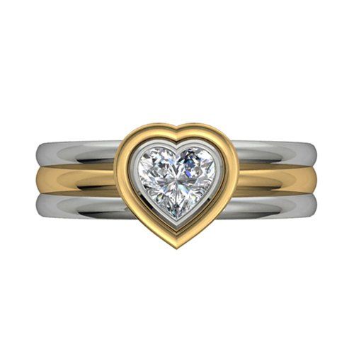 diamond shape heart