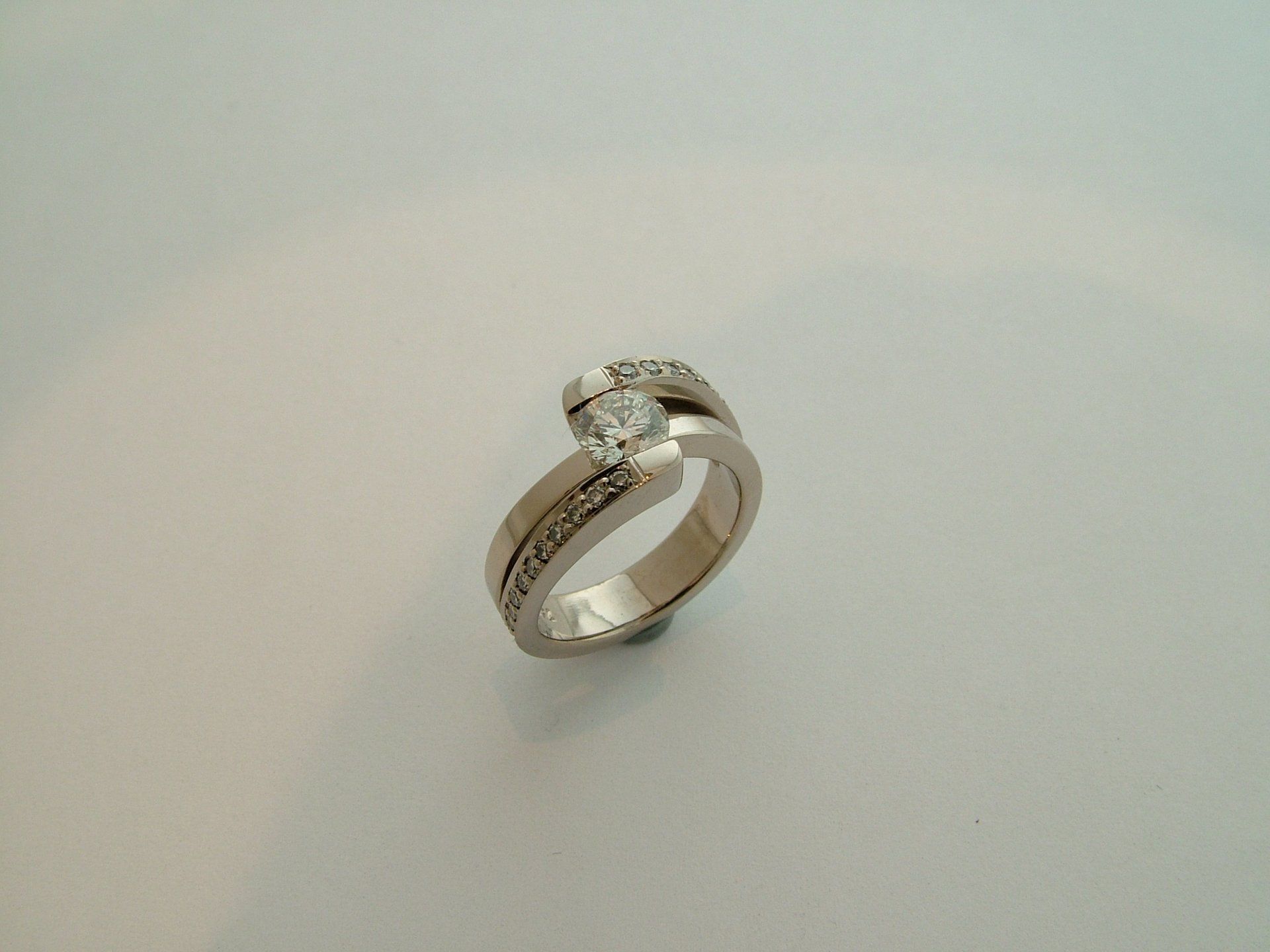 mason carter Made diamond wedding ring