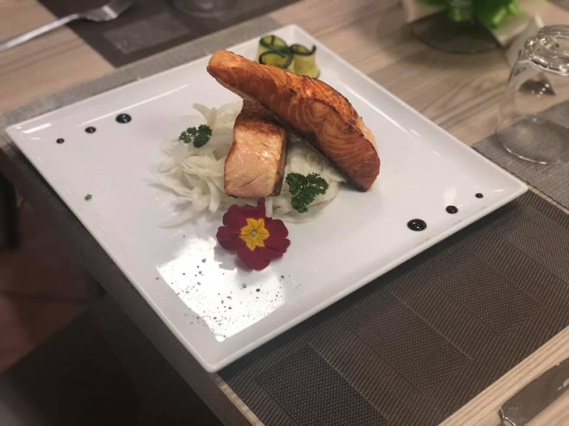 Frittelle di baccalà nel menù