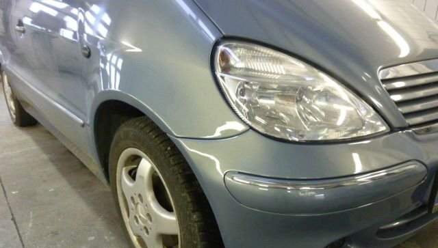 Stoßstangenreparatur Nachher