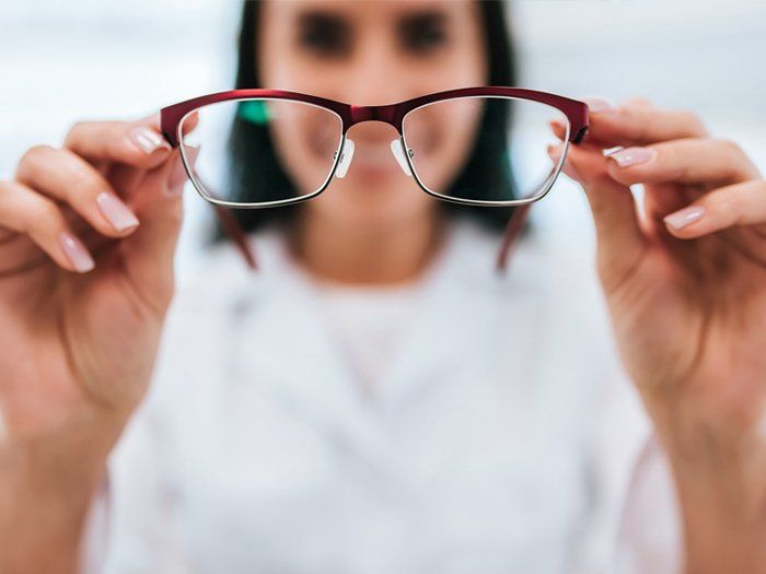 Glasses Repairs — Female Doctor in Ophthalmology Clinic in Highland, IN Glasses Repairs — Female Doctor in Ophthalmology Clinic in Highland, IN