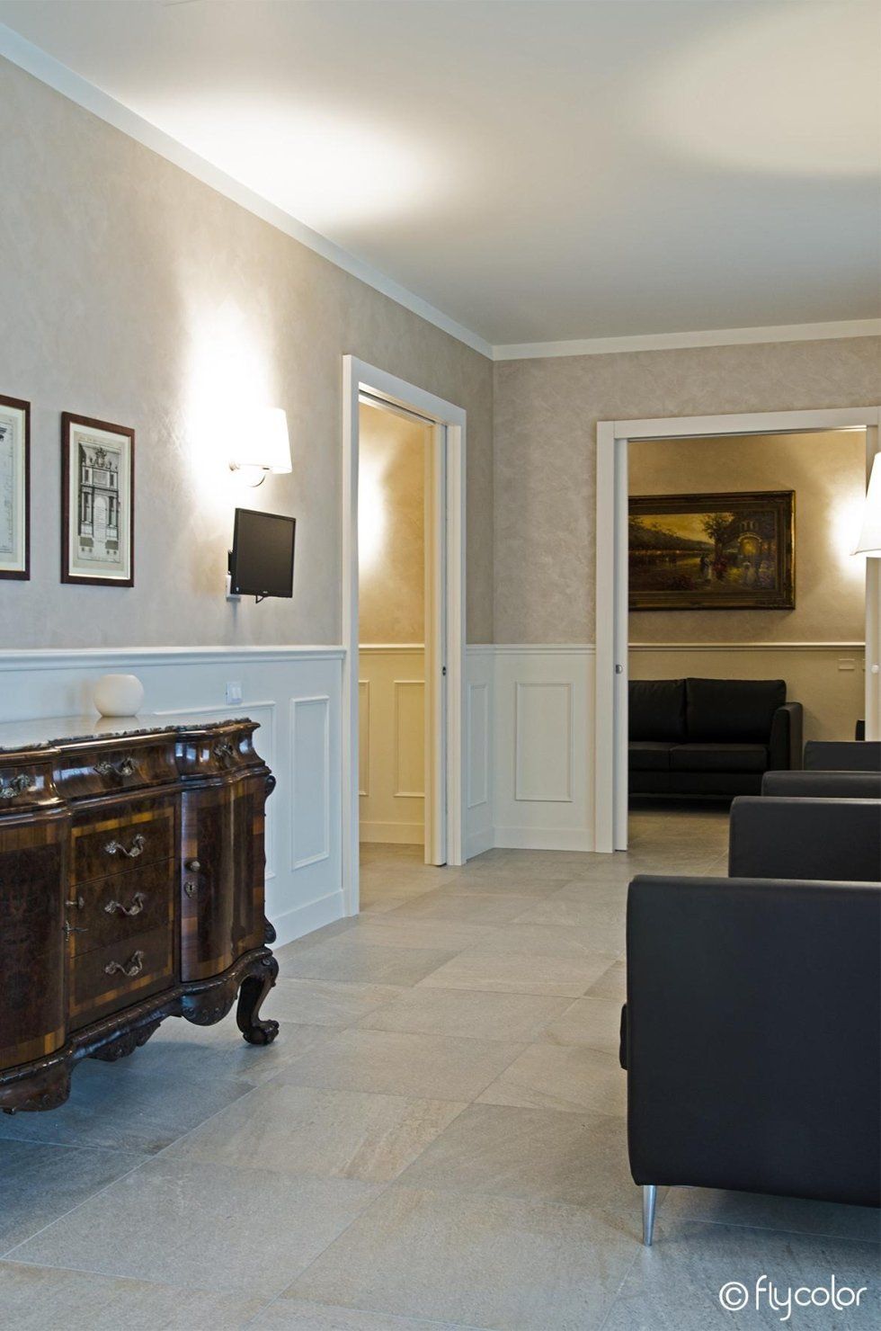antisala in casa del commiato