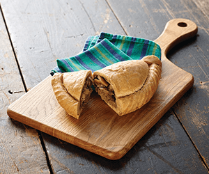 Lamb mint pasty
