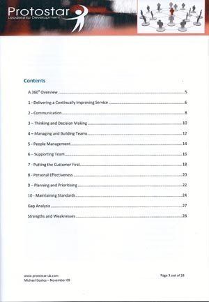 Protostar leadership development, surveys