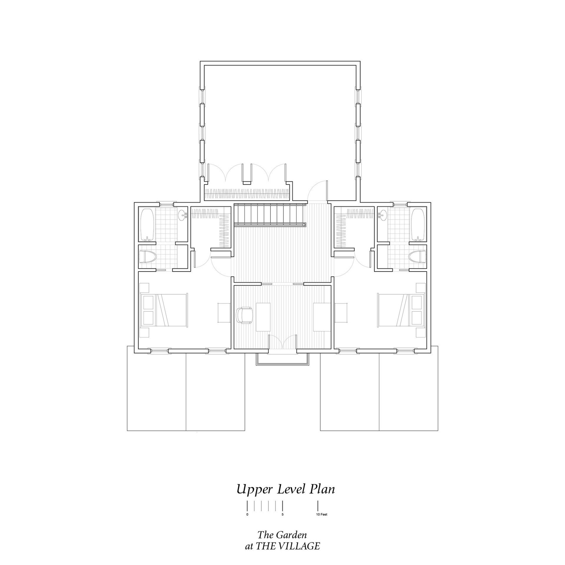 a black and white floor plan of a building .