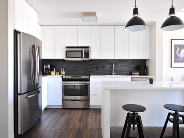 Click here to see our kitchen door wrapping kitchen refurbishment in Leicester, kitchen door replacement, vinyl kitchen doors