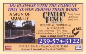 Company phone book ad