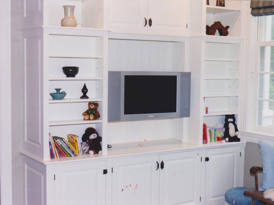 Custom cabinet with T.V - home improvement in Carversville, PA