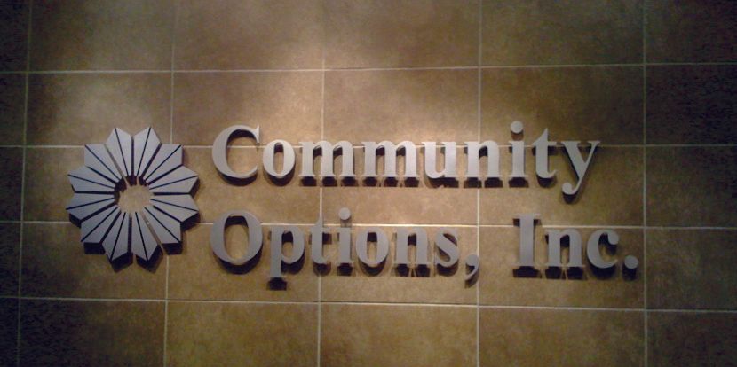 Acrylic Signage — Stainless Steel Directory Panels Hung on Wire System in San Antonio, TX