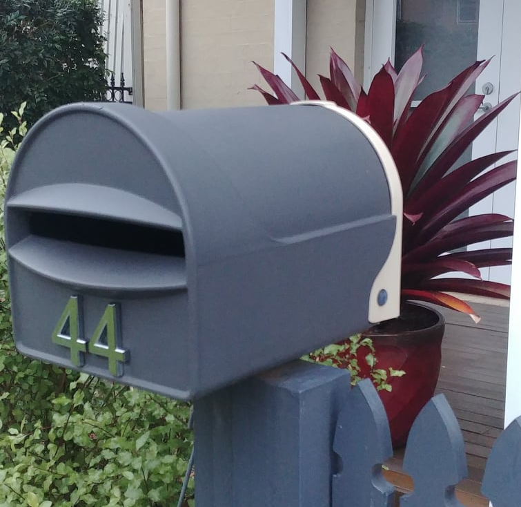 Unbreakable letterboxes NZ & Australian delivery, keeps mail dry