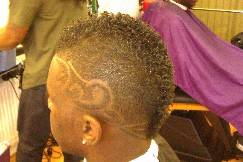Kids Haircut with Pattern