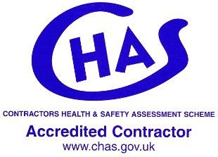 We are a CHAS accredited contractor CHAS logo