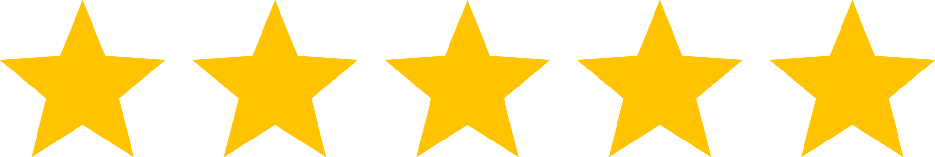 Five Star Reviews! five stars