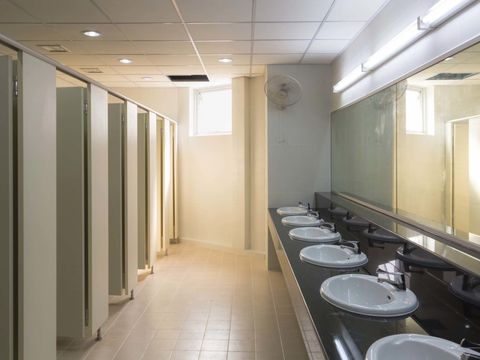 Restroom—Acoustic Ceilings in Syracuse, NY Restroom—Acoustic Ceilings in Syracuse, NY