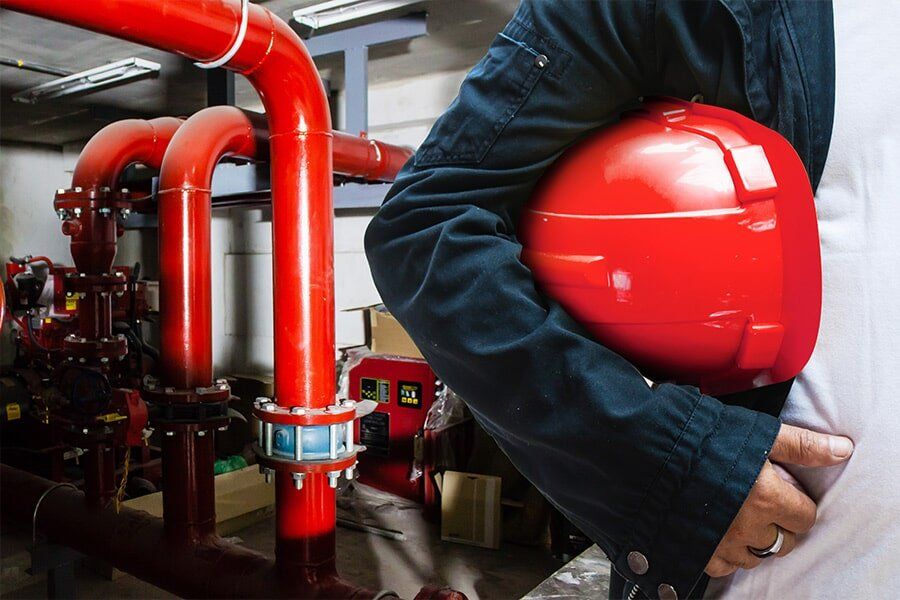 Checking Fire Suppressors — East-West Fire Services In Garbutt, QLD