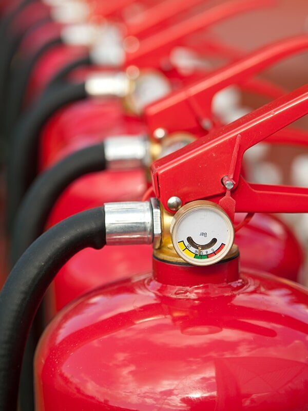 Line of Fire Extinguisher — East-West Fire Services In Garbutt, QLD