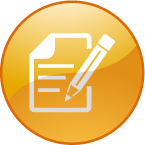 paper and pencil icon