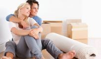 Couple happy with their new home
