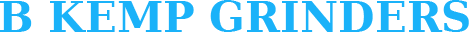 B Kemp Grinders Logo